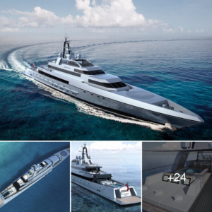 Silver Edge: The 260-Foot Superyacht Concept Featuring a Private Winter Garden and Glass-Bottomed Pool